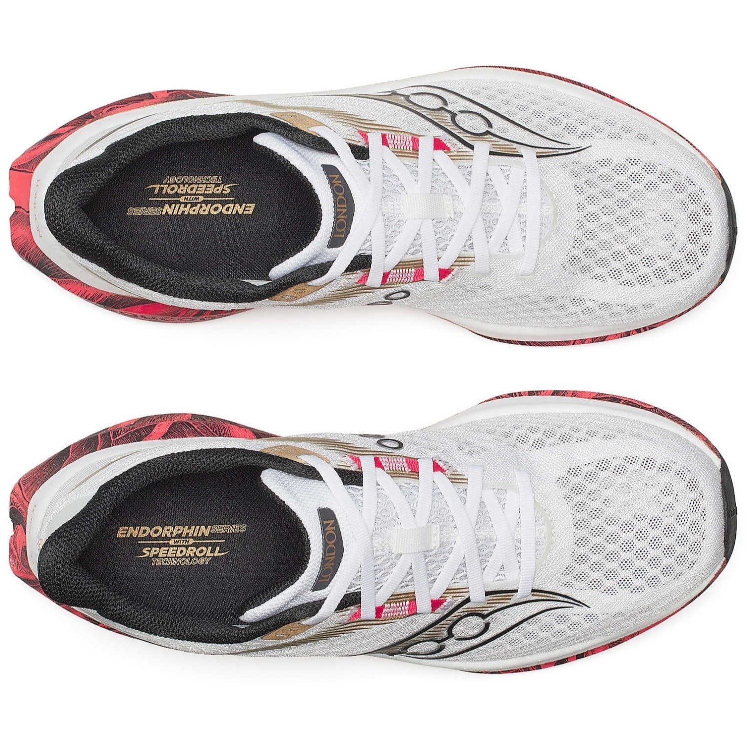 Saucony Endorphin Speed 5 London - Mens Running Shoes - White/Black