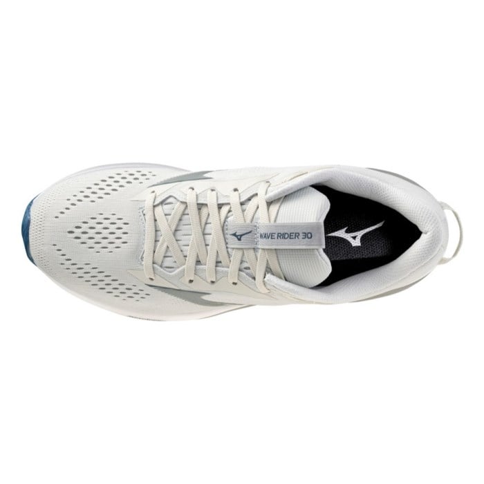 Mizuno Wave Rider 30 - Mens Running Shoes - Foggy Dew/Dark Slate/White - image 3
