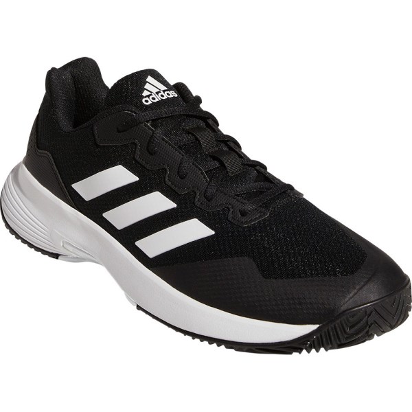 Adidas GameCourt 2.0 - Mens Tennis Shoes - Black/White