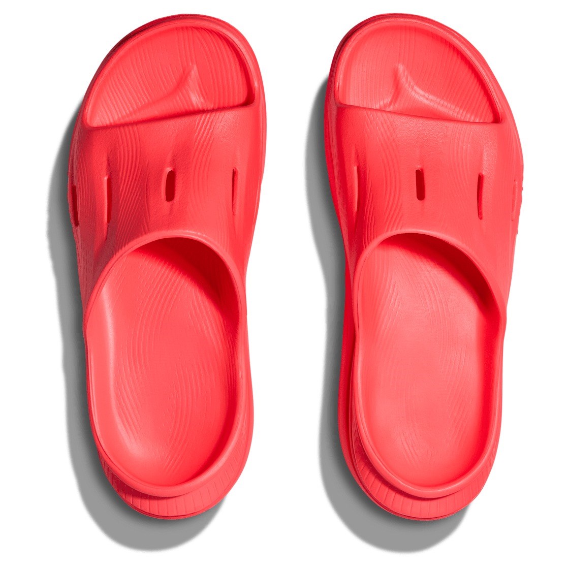 Hoka Ora Recovery Slide 3 - Unisex Slides - Neon Flame/Neon Flame