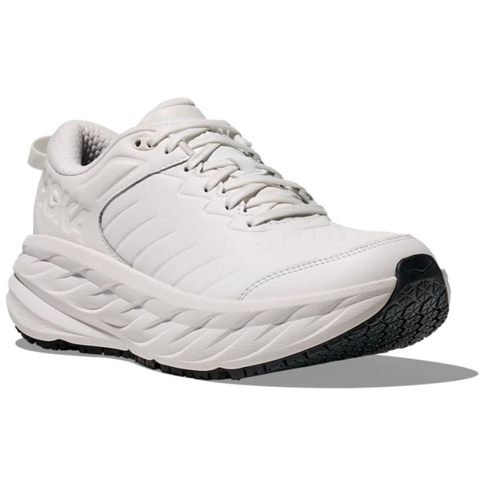 Hoka Bondi SR - Mens Walking Shoes - Frost White