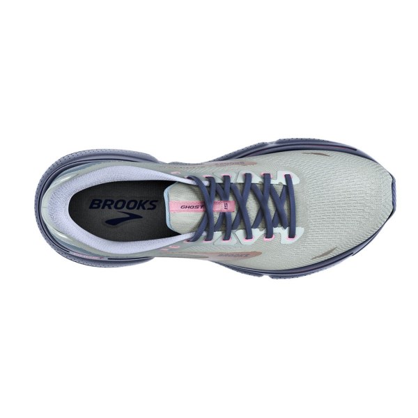 Brooks Ghost 15 - Womens Running Shoes - Spa Blue/Neo Pink/Copper
