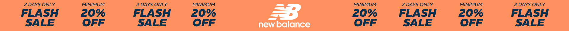 New Balance Flash Sale