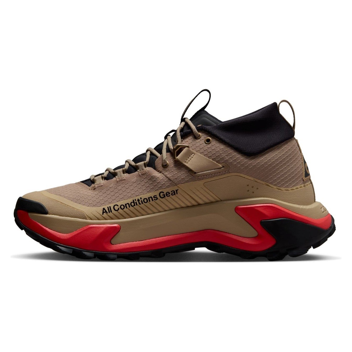 Nike ACG Zegama Hike - Mens Hiking Shoes - British Khaki/British Khaki/Linen - image 2