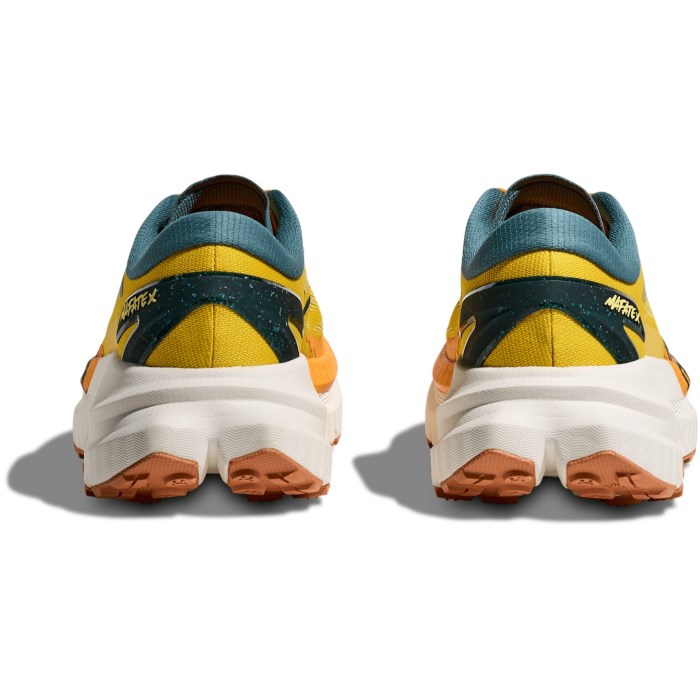 Hoka Mafate X - Mens Trail Running Shoes - Zest/Mountain Fog