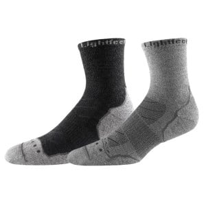 Lightfeet Evolution Half Crew - Trail Running Socks
