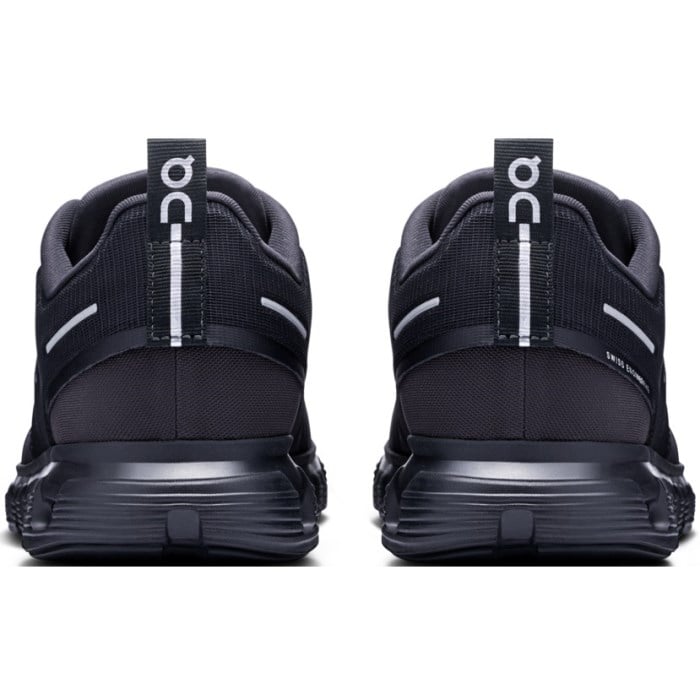 On Cloud 6 Waterproof - Mens Running Shoes - Black/Black