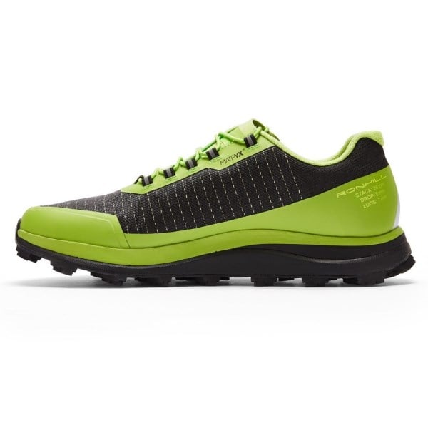 Ronhill Reverence - Mens Trail Running Shoes - Forest/Lime/Lemon