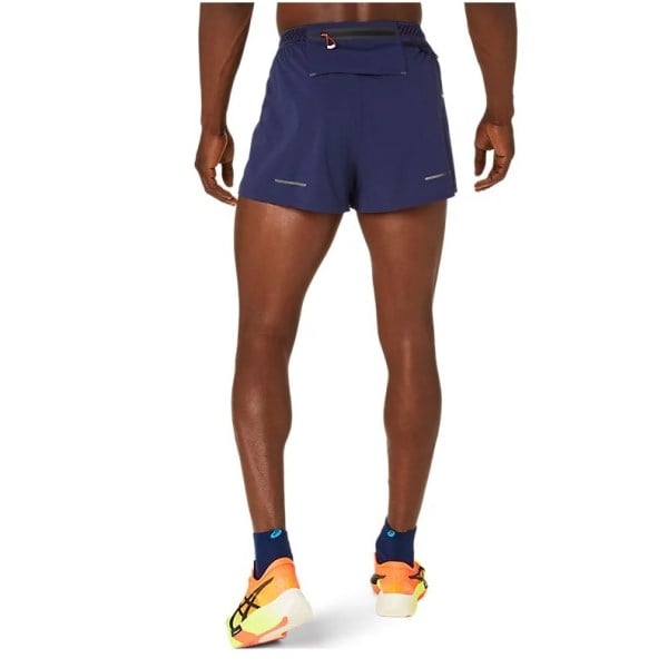 Asics Metarun Split Mens Running Shorts - Midnight