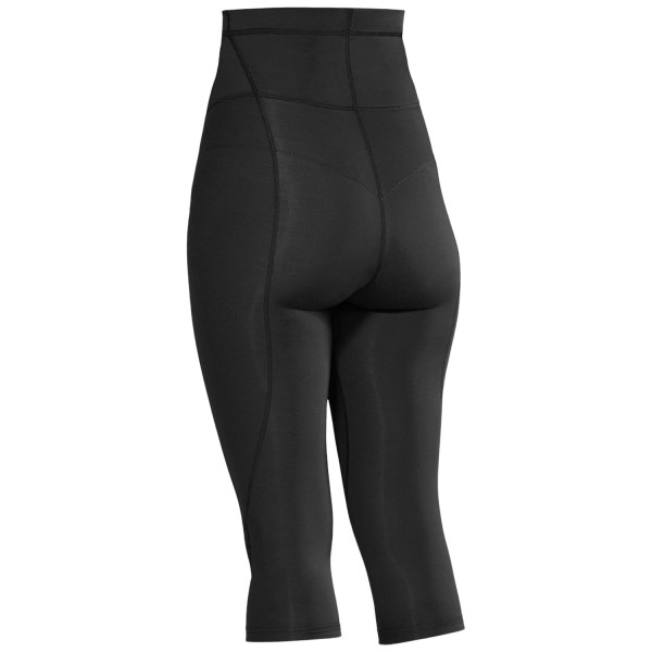 2XU Postnatal Active 3/4 Tights - Black/Silver