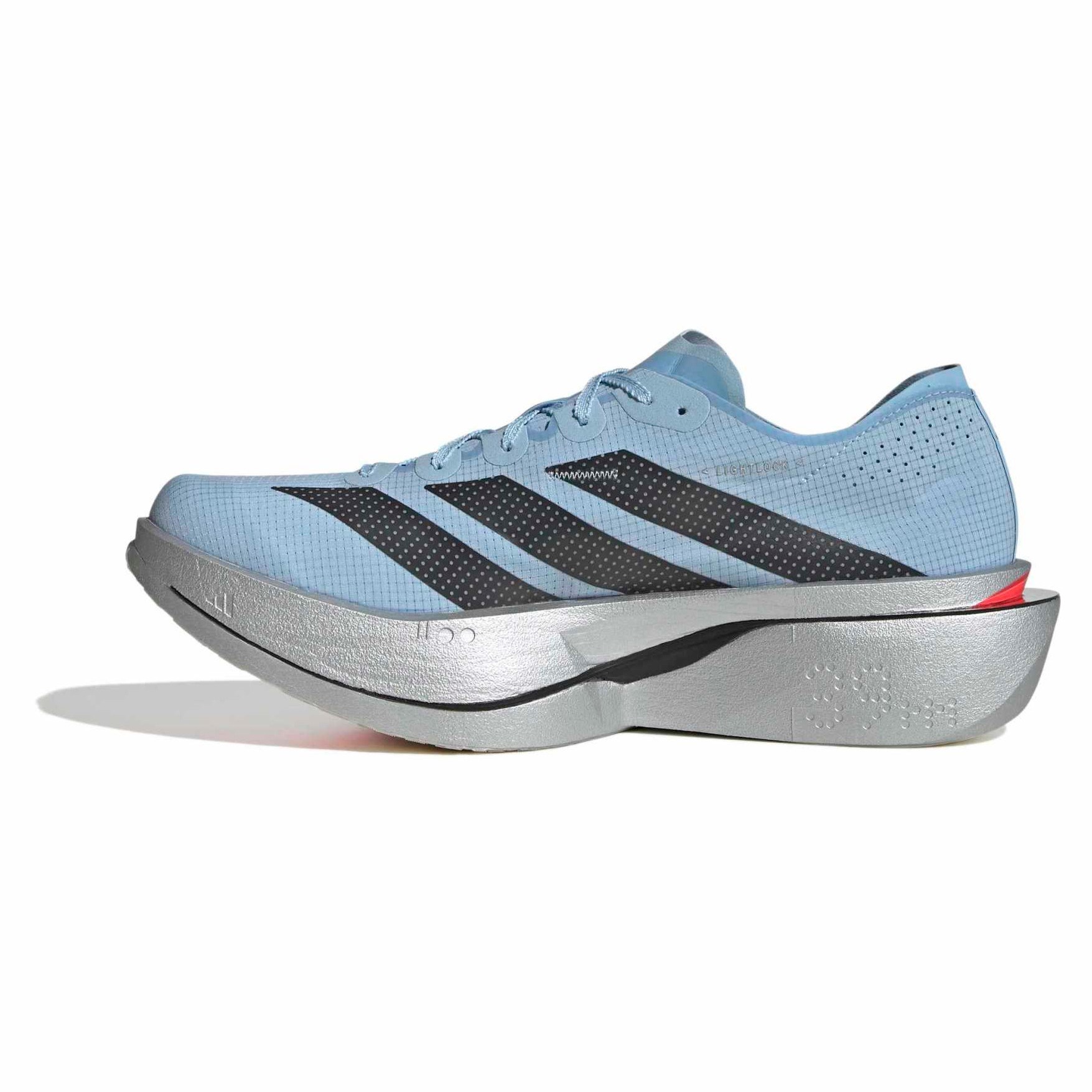 adidas Adizero Adios Pro 5 Chicago - Mens Racing Shoes - Clear Sky/Carbon/Silver Metallic - image 3