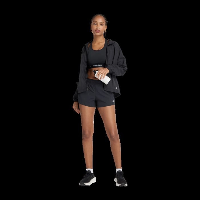 New Balance RC 3 Inch Running Shorts - Womens - Black