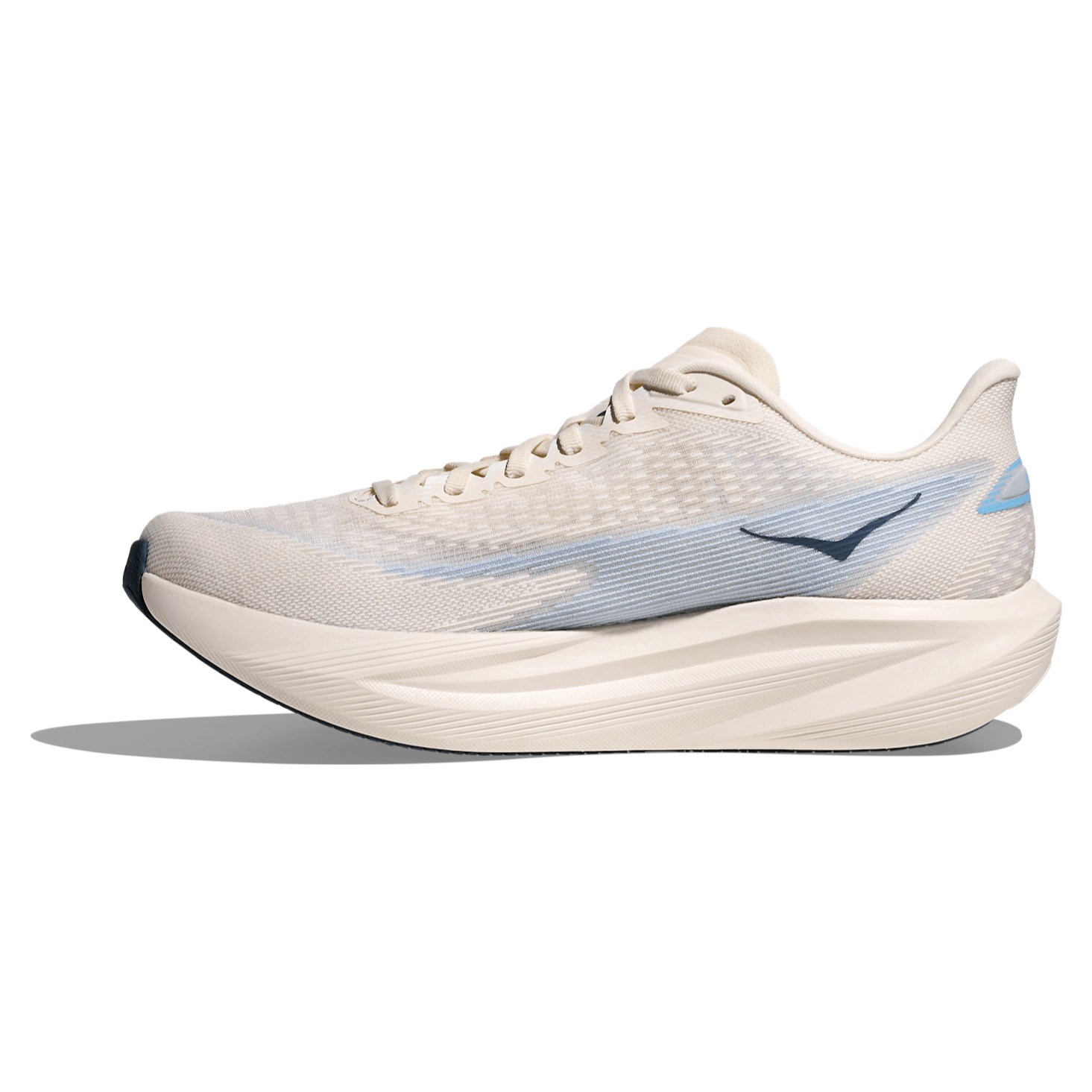 Hoka Mach 7 - Mens Running Shoes - Alabaster/Soaring Blue - image 2
