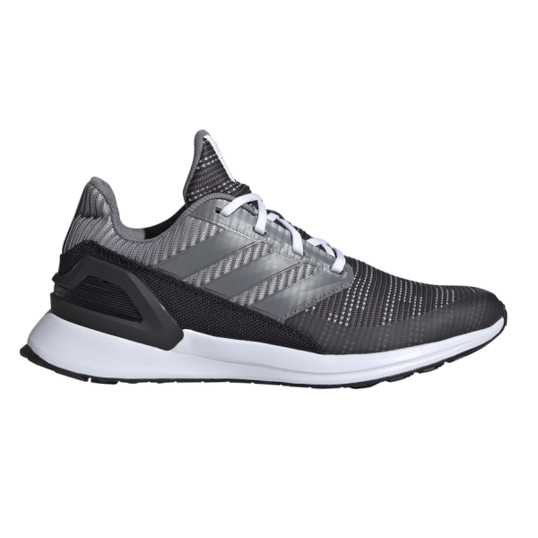 adidas RapidaRun Knit - Kids Running Shoes - Carbon/Grey