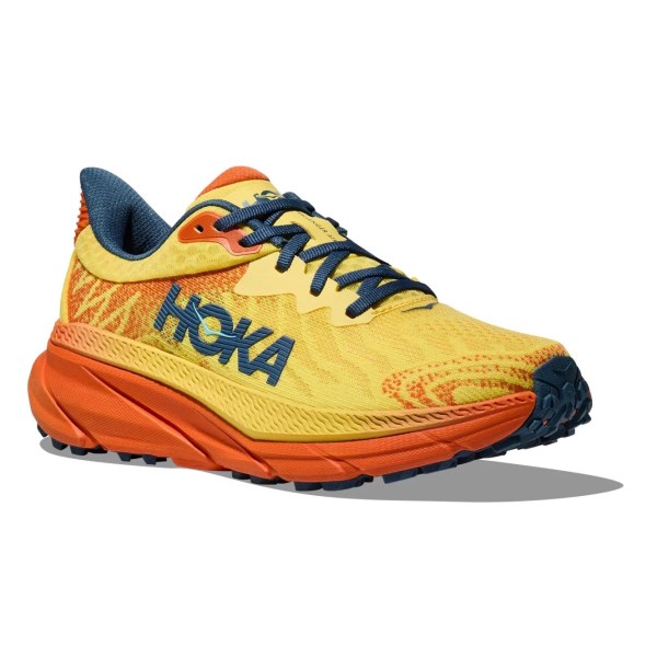 Hoka Challenger ATR 7 - Womens Trail Running Shoes - Lemonade/Squash