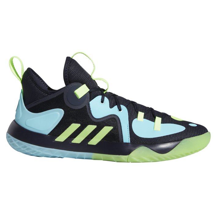 adidas Harden Stepback 2 - Mens Basketball Shoes - Legend Ink/Signal Green/Pulse Aqua