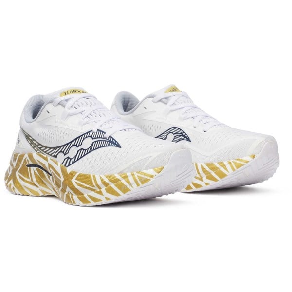 Saucony Endorphin Speed 4 London - Mens Running Shoes - White/Gold