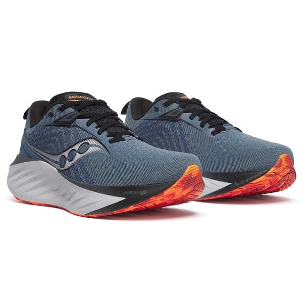 Saucony Triumph 22 - Mens Running Shoes - Mirage/Black