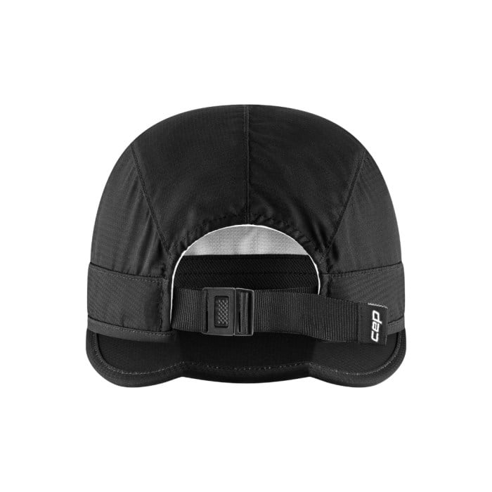 CEP Core Run Unisex Foldable Cap - Black