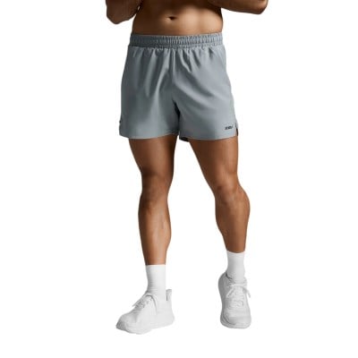 2XU Aero 5 Inch Mens Running Shorts - Weathervane/Black Reflective