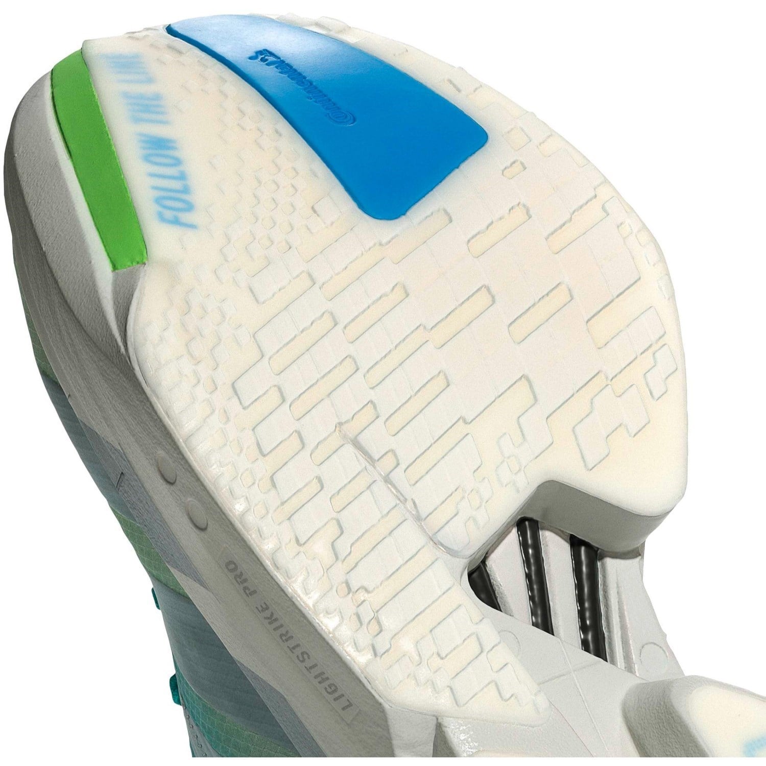 adidas Adizero Adios Pro 4 - Mens Racing Shoes - Hi Res Aqua/Iron Metallic/Grey One