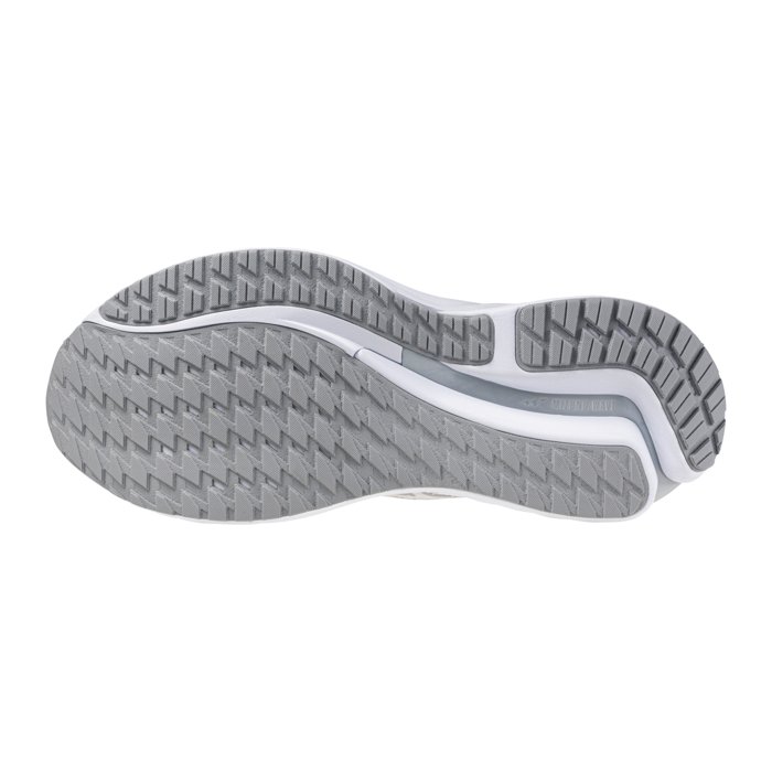 Mizuno Wave Inspire 21 - Mens Running Shoes - White/Silver/Harbour Mist
