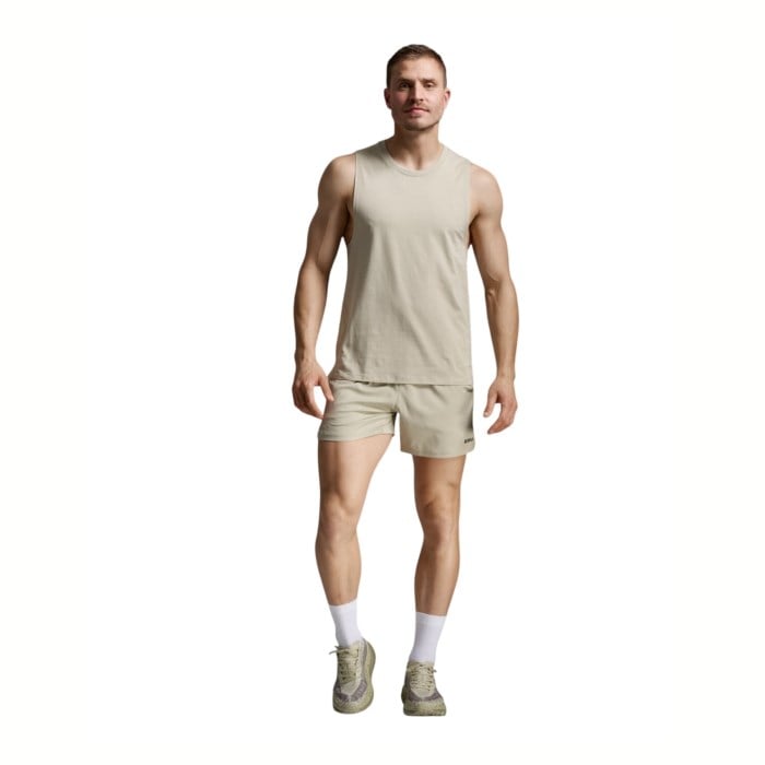 2XU Aero 5 Inch Mens Running Shorts - Pebble/Black Reflective - image 8