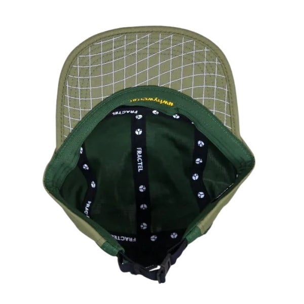Fractel Java Edition Running Cap - Green/Khaki