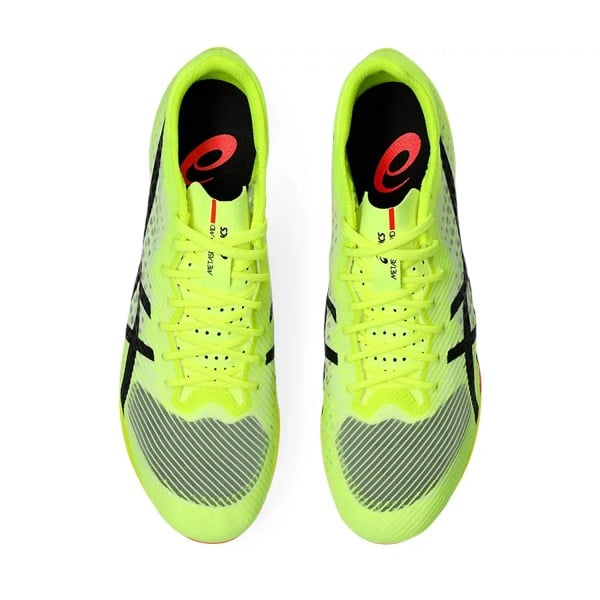 Asics Metaspeed MD - Unisex Middle Distance Track Spikes - Safety Yellow/Black