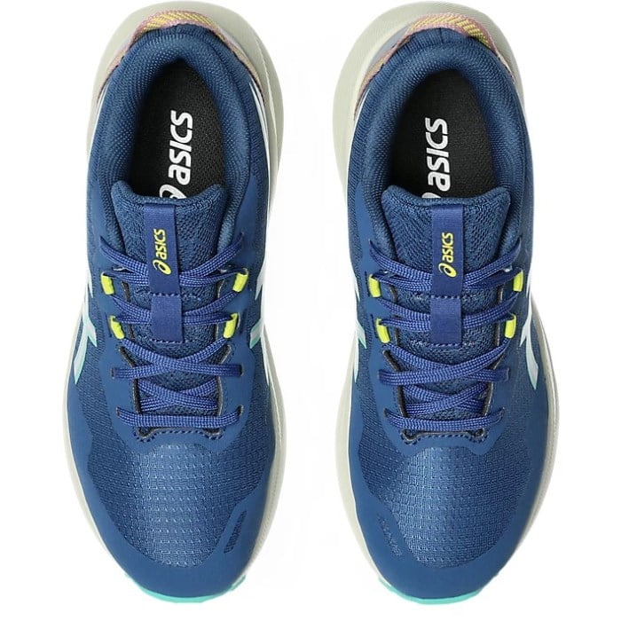 Asics Pre Venture 11 GS - Kids Trail Running Shoes - Twilight Blue/Aurora Green