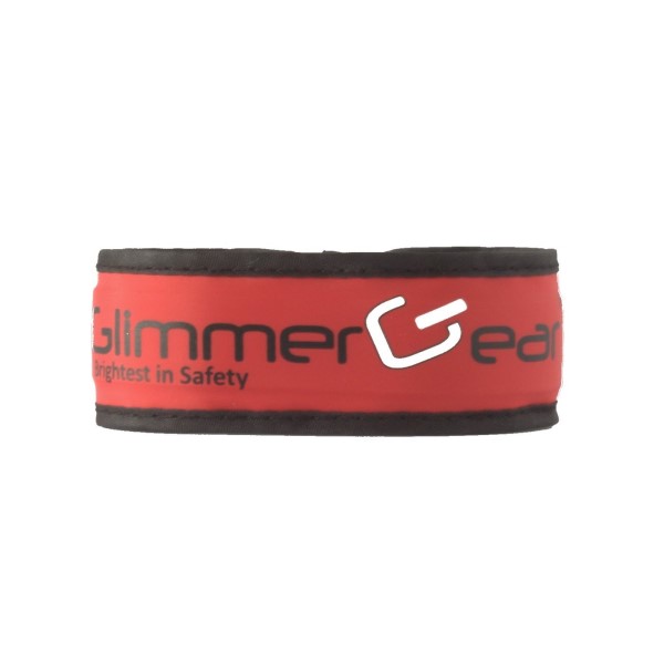 Glimmer Gear LED High Visibility Slap Band - Red