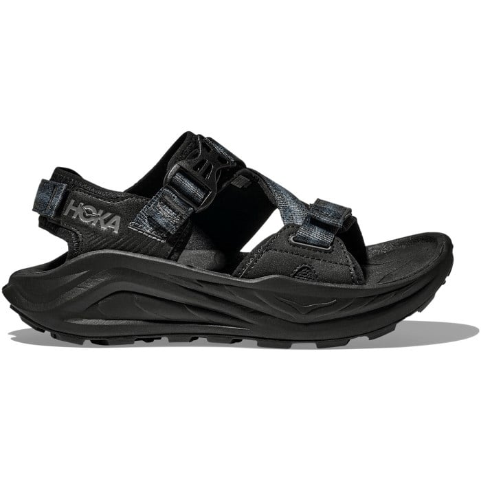 Hoka Infini Hike TC - Womens Hiking Sandals - Black/Black