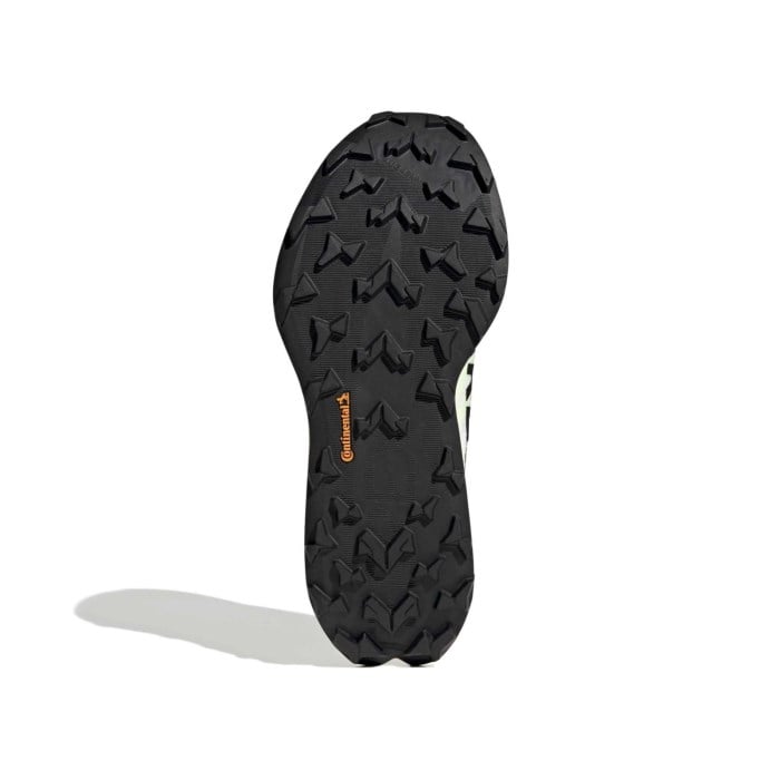 adidas Terrex Agravic TT - Mens Trail Running Shoes - Cloud White/Core Black/Impact Orange