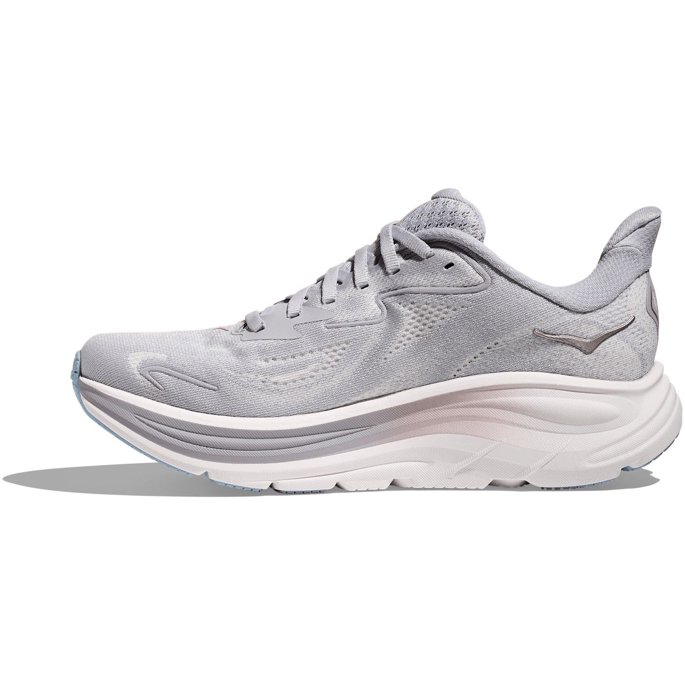 Hoka Clifton 10 - Womens Running Shoes - Ash Grey/Foggy Grey