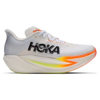 Hoka Cielo X1 3.0 - Unisex Racing Shoes - White Frost/Black/Orange
