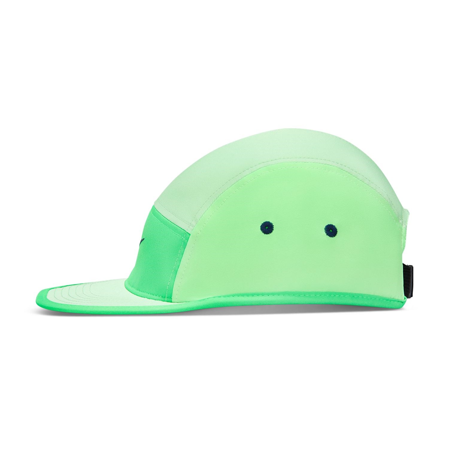 Nike Fly Dri-FIT Unstructured Swoosh Cap - Cucumber Calm/Green Spark/Midnight Navy - image 2