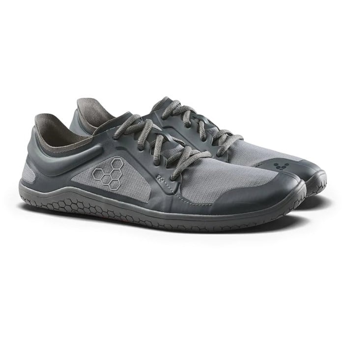 Vivobarefoot Primus Lite IV All Weather - Mens Running Shoes - Dark Shadow