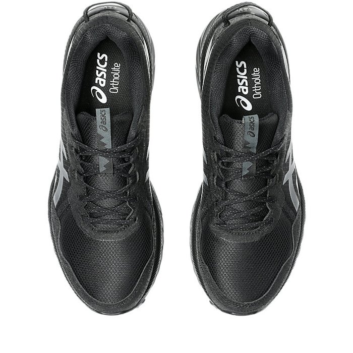 Asics Gel Venture 10 - Mens Trail Running Shoes - Black/Graphite Grey