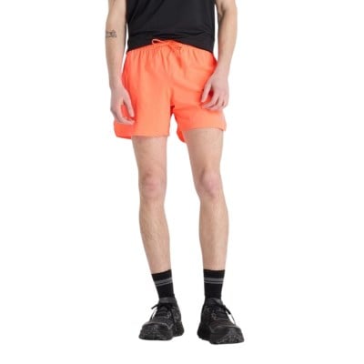 New Balance RC 5 Inch Mens Running Shorts - Urgent Red
