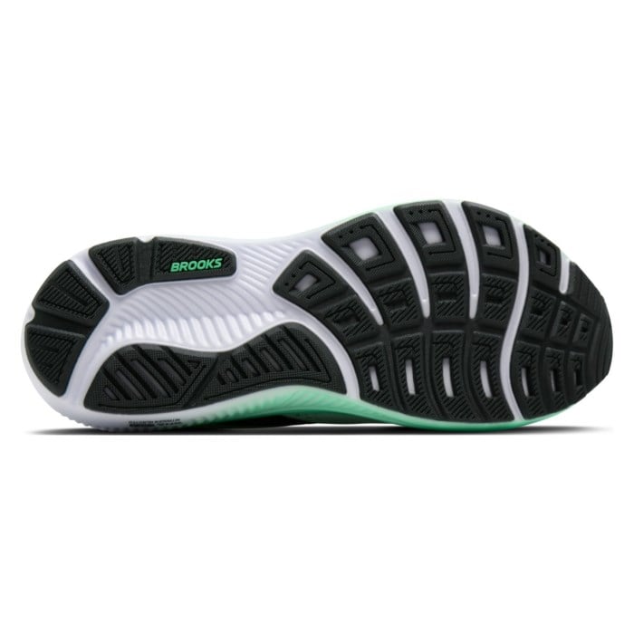 Brooks Ghost 18 - Mens Running Shoes - White/Spring Bud/Spruce - image 4
