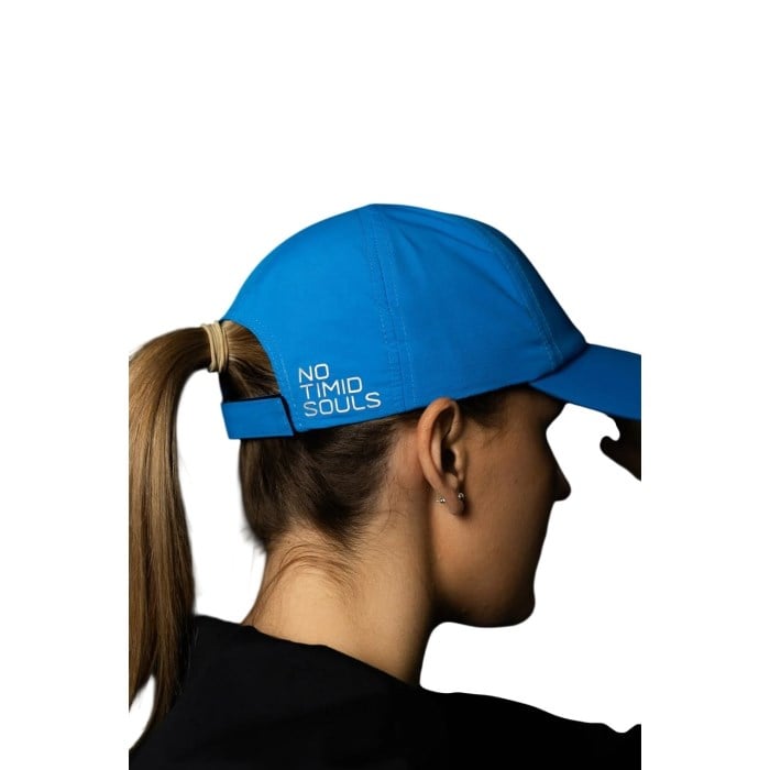 No Timid Souls Unisex Sports Cap - Energetic Blue