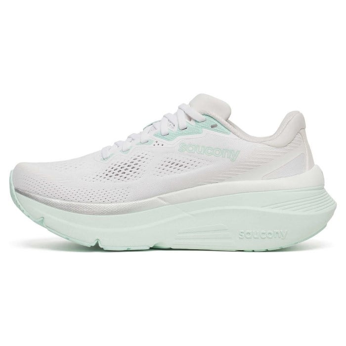 Saucony Guide 19 - Womens Running Shoes - White/Rush