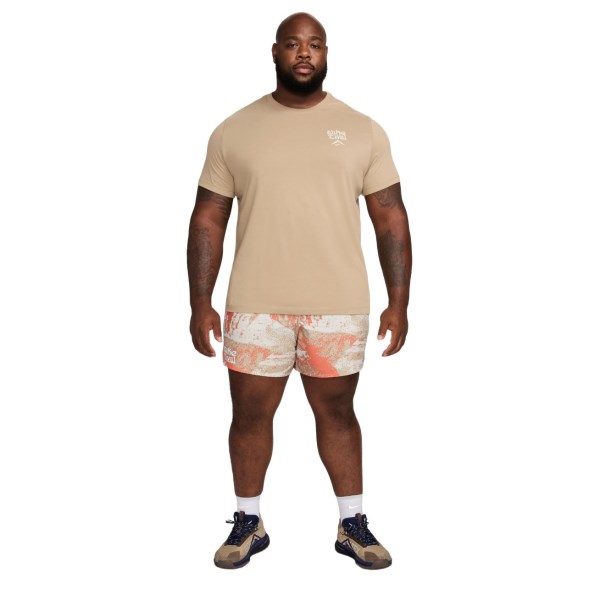 Nike Mens Dri-FIT UTMB Trail Energy T-Shirt - Khaki