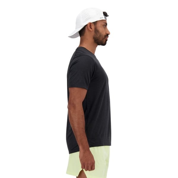 New Balance Athletics Mens Running T-Shirt - Black