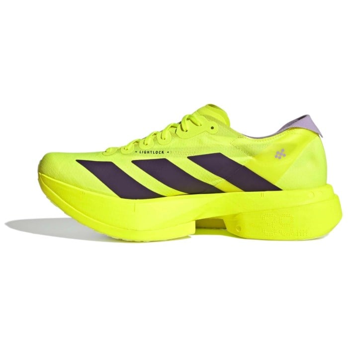 adidas Adizero Adios Pro 4 - Mens Racing Shoes - Solar Yellow/Aurora Plum/Powder Plum