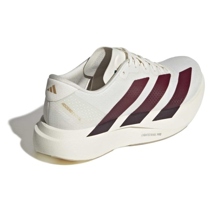 adidas Adizero Evo SL Woven - Womens Running Shoes - Off White/Shadow Red/Collegiate Green - image 5