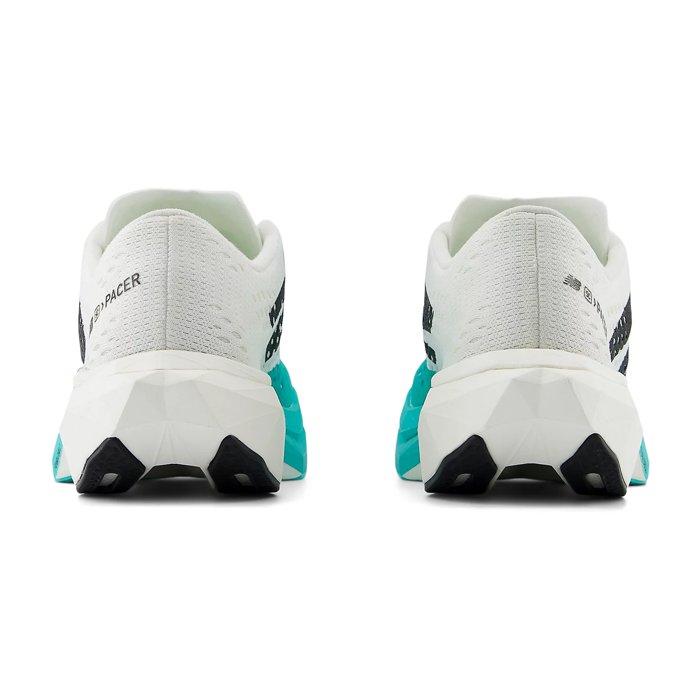 New Balance FuelCell SuperComp Pacer v2 - Womens Running Shoes - White/Cyber Jade/Black