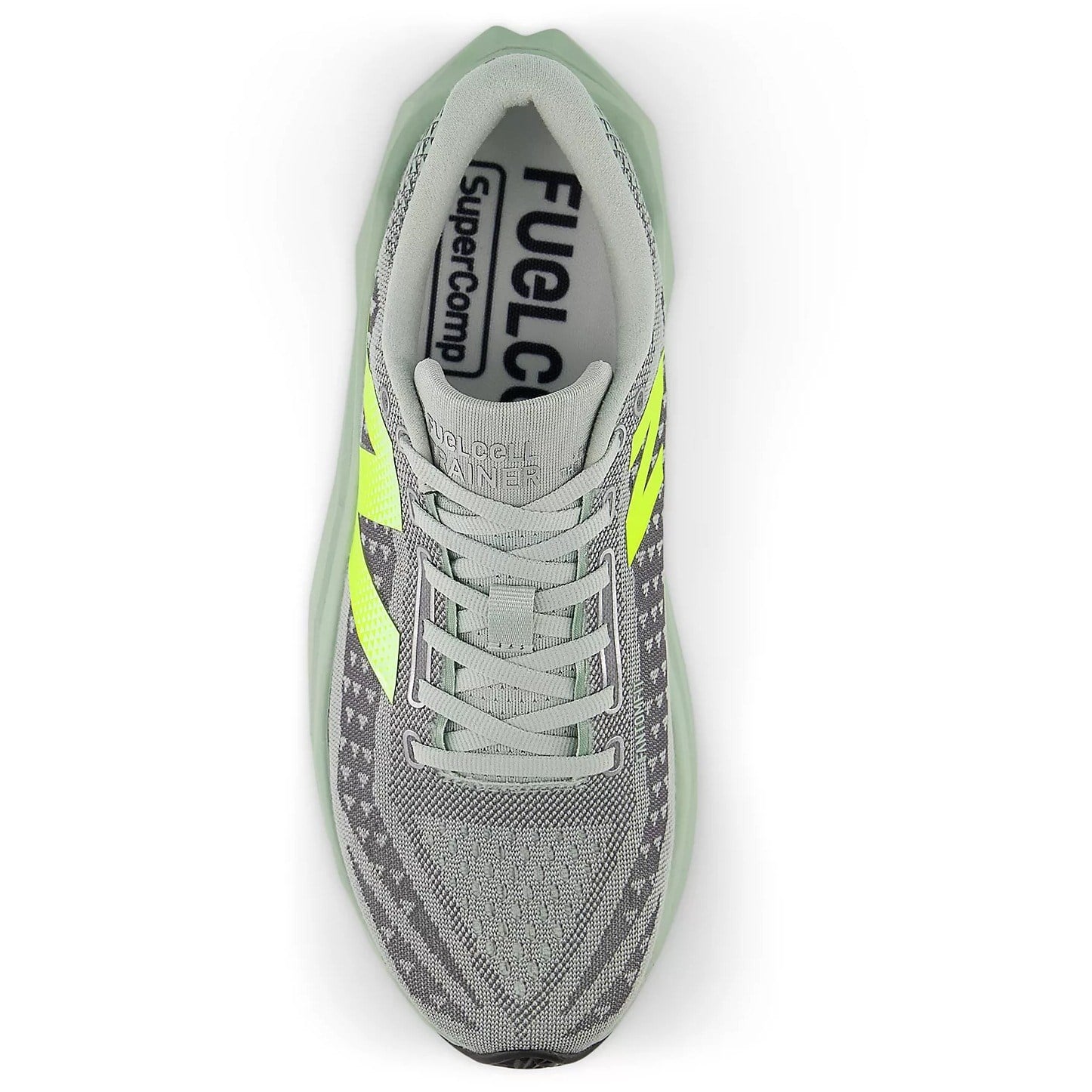 New Balance Fuelcell SuperComp Trainer v3 - Mens Running Shoes - Mosaic Green/Lone Star Grey