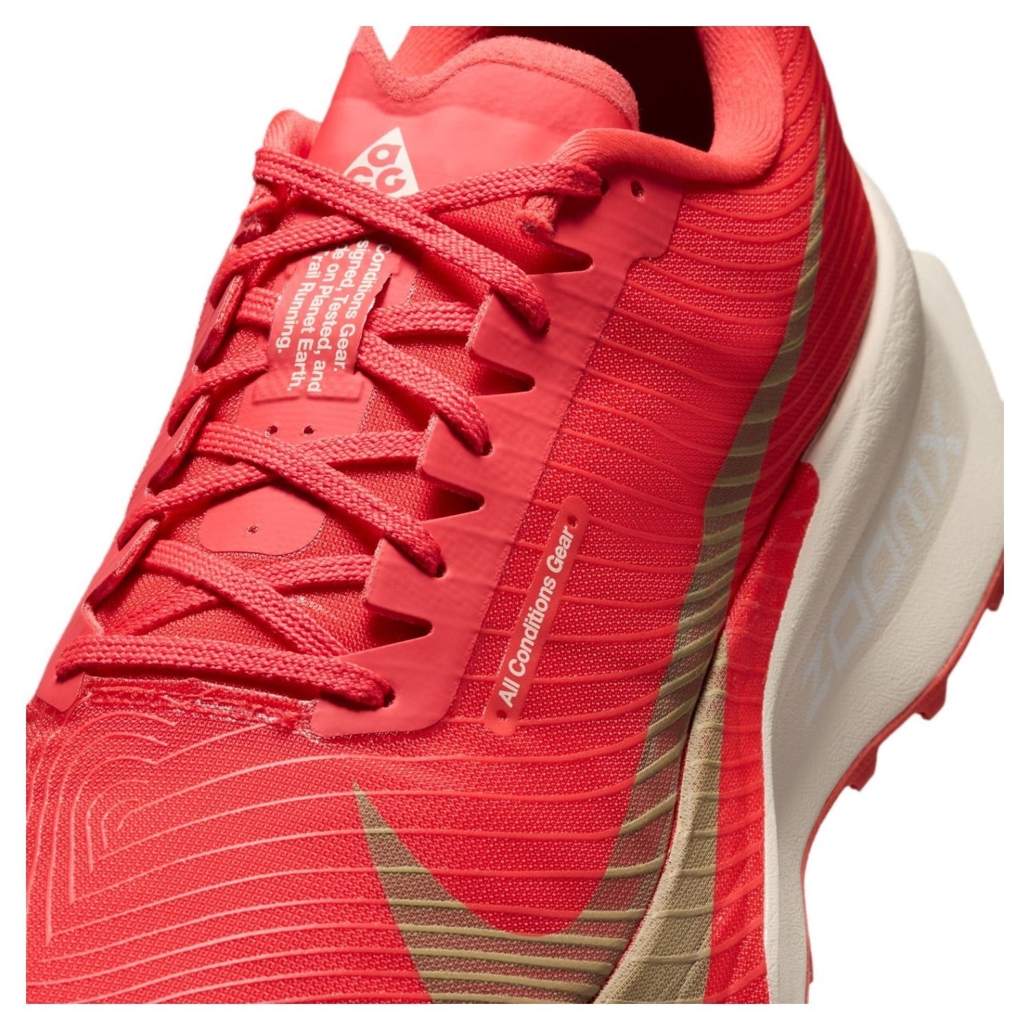 Nike ACG Ultrafly Trail - Mens Trail Racing Shoes - Light Crimson/Linen/Light Orewood - image 5