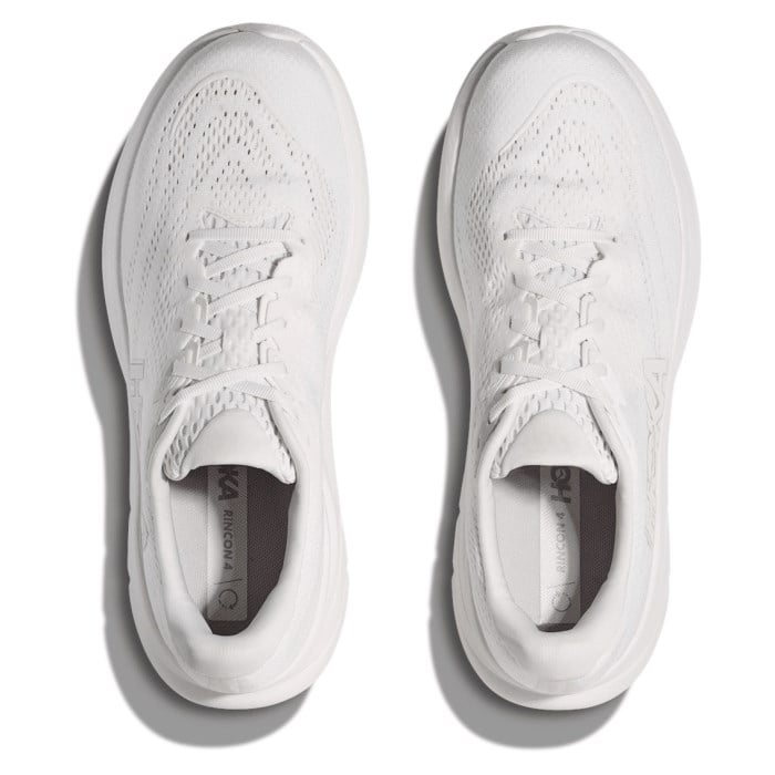 Hoka Rincon 4 - Womens Running Shoes - White/White - image 4